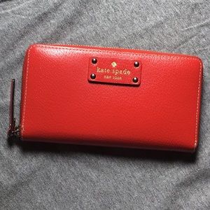 Kate Spade Red Wallet